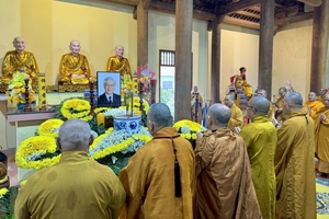 Gia Lai: Lễ cầu siêu tưởng niệm Tổng Bí thư Nguyễn Phú Trọng 