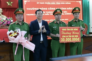 Tạm giữ hai nghi can trộm gần 60 lượng vàng ở tỉnh Đắk Nông