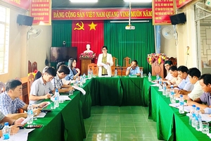 Giảng viên Trường Chính trị tỉnh Gia Lai nghiên cứu thực tế tại Krông Pa 