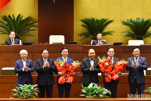 Quốc hội phê chuẩn đề nghị bổ nhiệm 2 tân Phó Thủ tướng Chính phủ