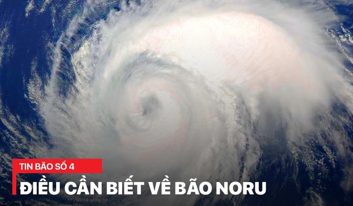 Điều cần biết về bão Noru