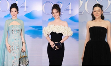 Dàn mỹ nhân đua nhau khoe sắc tại lễ ra mắt Hoa hậu Du lịch Việt Nam 2024 