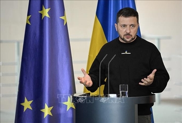 Tổng thống Ukraine kêu gọi đồng minh hỗ trợ hệ thống phòng không