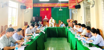 Giảng viên Trường Chính trị tỉnh Gia Lai nghiên cứu thực tế tại Krông Pa 