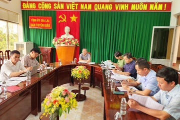 Chuẩn bị tổ chức cuộc thi về công tác xây dựng Đảng và hệ thống chính trị tỉnh Gia Lai năm 2024