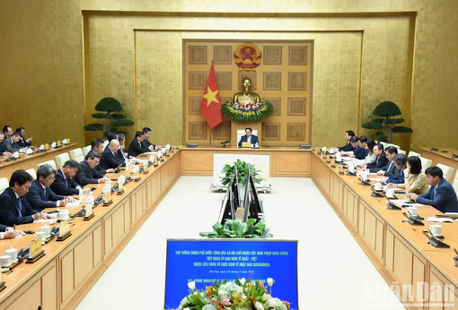 Thủ tướng Phạm Minh Chính tiếp đoàn Ủy ban Kinh tế Nhật - Việt thuộc KEIDANREN