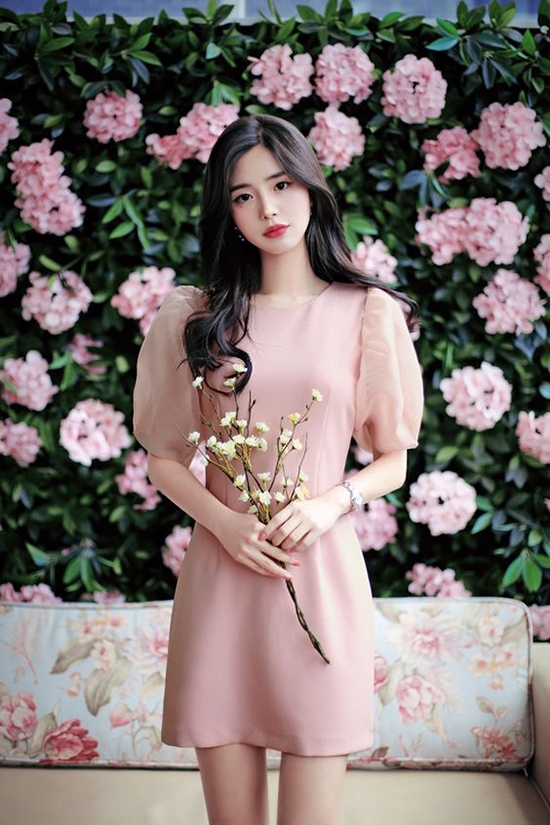 Đầm sơ mi màu hồng | Masara.vn - Mặc là sang