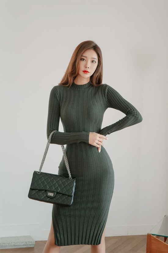Váy Len ôm Body Tay Dài giá rẻ Tháng 3,2024|BigGo Việt Nam