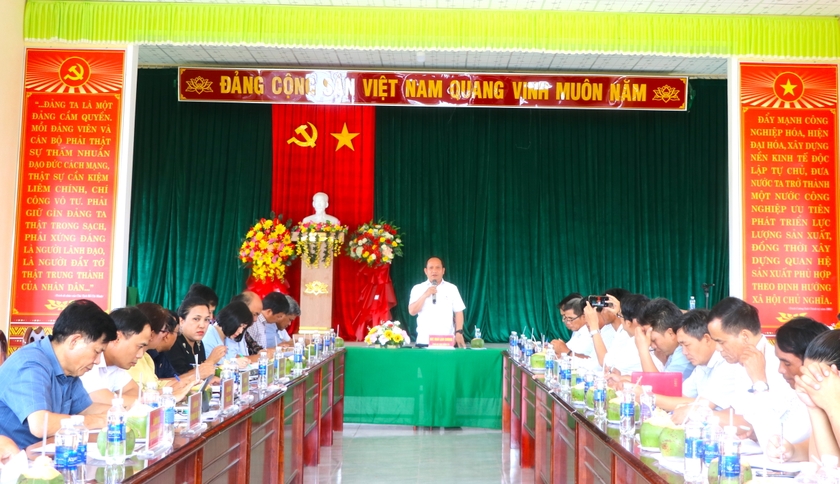 Phó Bí thư Tỉnh ủy Rah Lan Chung: Kbang quan tâm bố trí nguồn vốn đối ứng để xây dựng huyện nông thôn mới ảnh 3