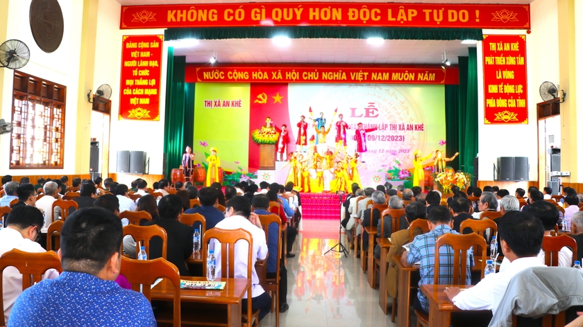 Quang cảnh buổi lễ. Ảnh: Ngọc Minh