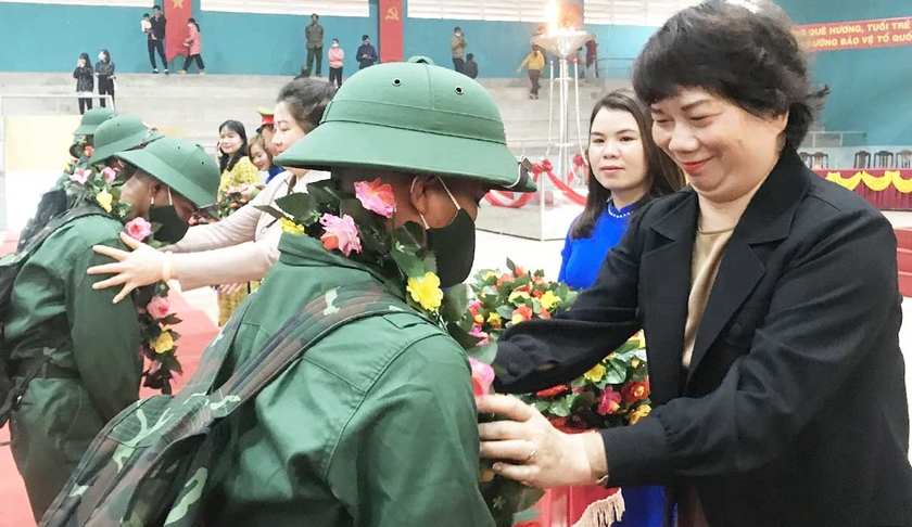 Lãnh đạo tỉnh Gia Lai tham dự ngày hội tòng quân tại các địa phương ảnh 14