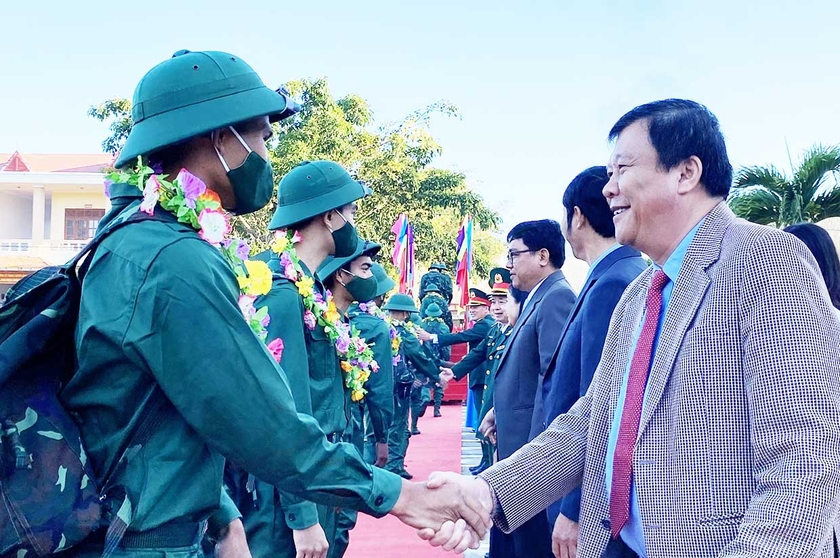 Lãnh đạo tỉnh Gia Lai tham dự ngày hội tòng quân tại các địa phương ảnh 8