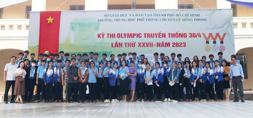 Trường THPT chuyên Hùng Vương đạt 48 huy chương tại kỳ thi Olympic truyền thống 30-4 lần thứ 27  ảnh 1
