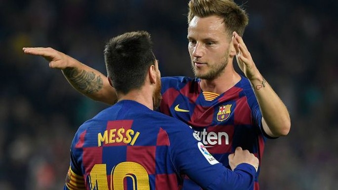 Rakitic worked side by side with Messi and won many titles at Barcelona