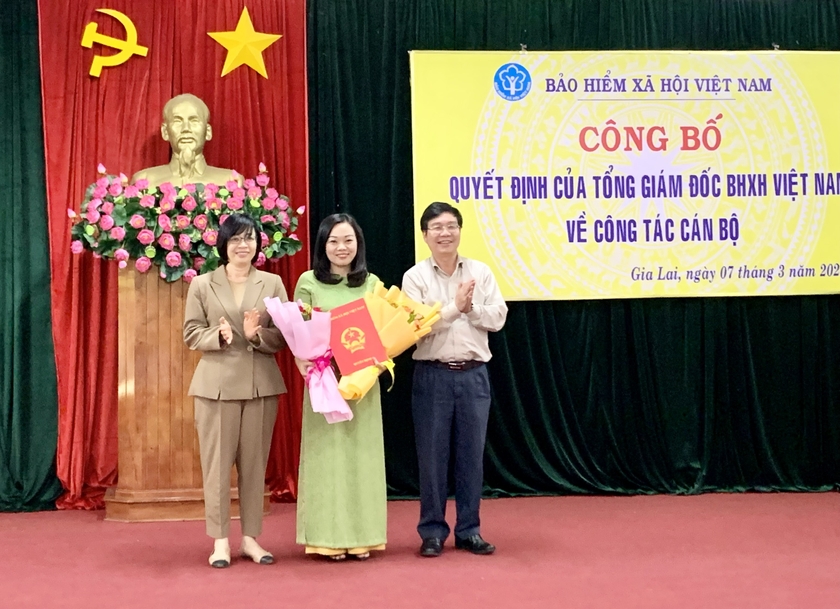 Bà Trần Thị Hồng Hạnh giữ chức Phó Giám đốc Bảo hiểm Xã hội tỉnh Gia Lai ảnh 2