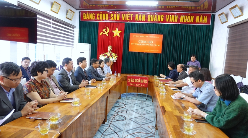 Ông Trần Bá Công giữ chức Phó Giám đốc Sở GD-ĐT tỉnh Gia Lai ảnh 2