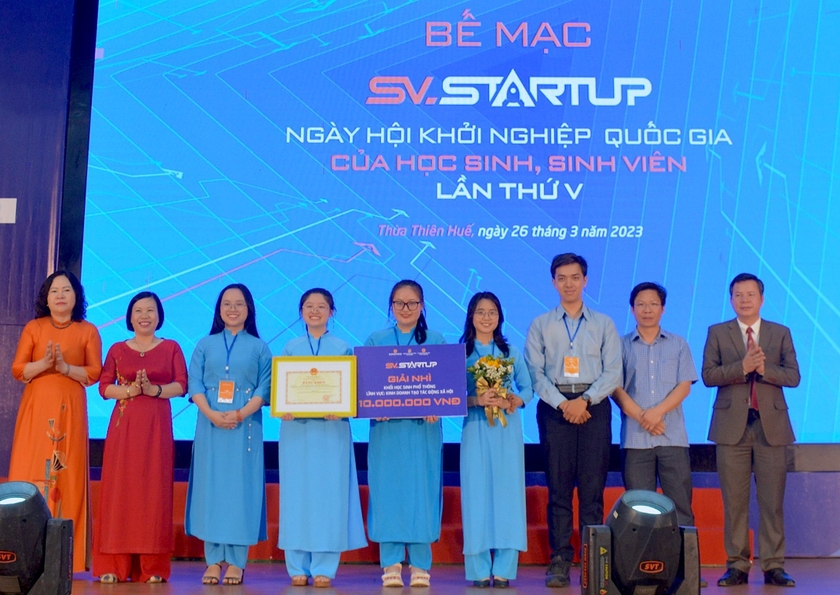 Gia Lai có dự án đạt giải nhì cuộc thi "Học sinh, sinh viên với ý tưởng khởi nghiệp lần thứ V" ảnh 1