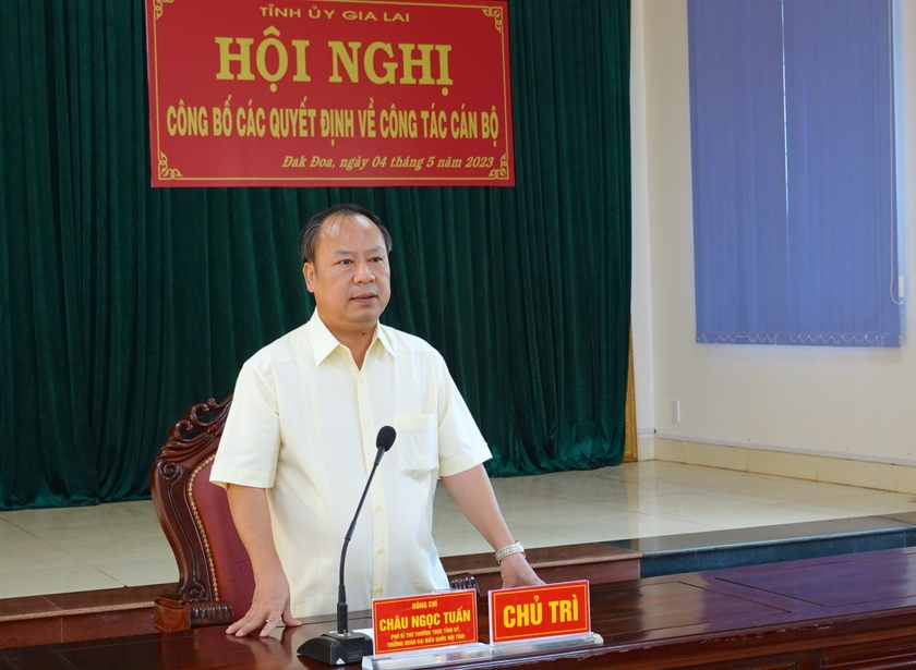 Đồng chí Bùi Thanh Bình giữ chức Phó Bí thư Huyện ủy Đak Đoa ảnh 1