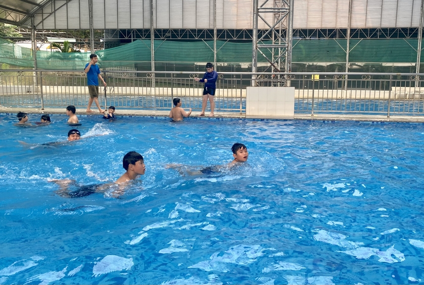 Gia Lai: Hơn 44 ngàn học sinh được dạy bơi trong trường học ảnh 1