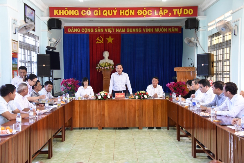 Phó Thủ tướng Chính phủ Trần Lưu Quang: Tháo gỡ khó khăn, phát huy hiệu quả các chương trình mục tiêu quốc gia  ảnh 3