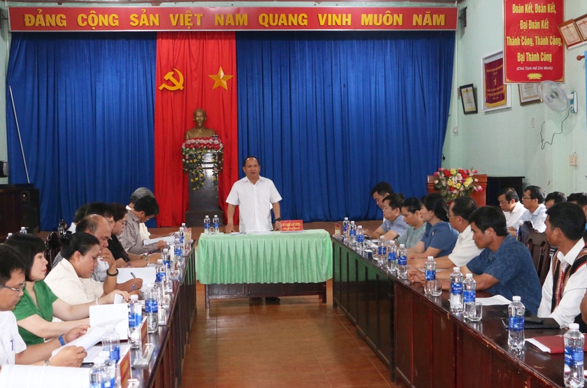 Phó Bí thư Tỉnh ủy Rah Lan Chung: Xây dựng làng nông thôn mới phải thực chất ảnh 1