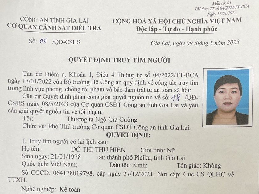 Nữ kế toán của Ủy ban MTTQ Việt Nam tỉnh lập khống chứng từ rút hơn 3,5 tỷ đồng ảnh 1