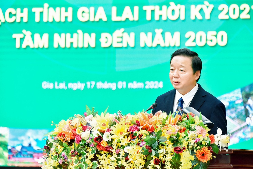 Phó Thủ tướng Chính phủ Trần Hồng Hà phát biểu chỉ đạo tại hội nghị. Ảnh: Đức Thụy