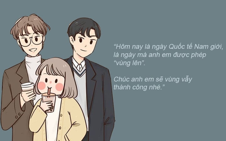 Đừng quên gửi lời chúc đến sếp và những anh em đồng nghiệp nhé! (Ảnh: Pinterest)