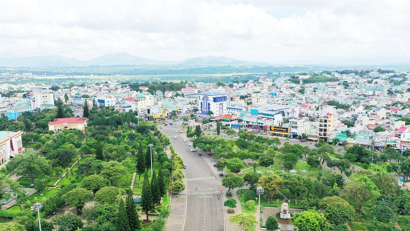 Pleiku đang hướng đến đô thị thông minh, thành phố cao nguyên xanh vì sức khỏe. Ảnh: Q.T