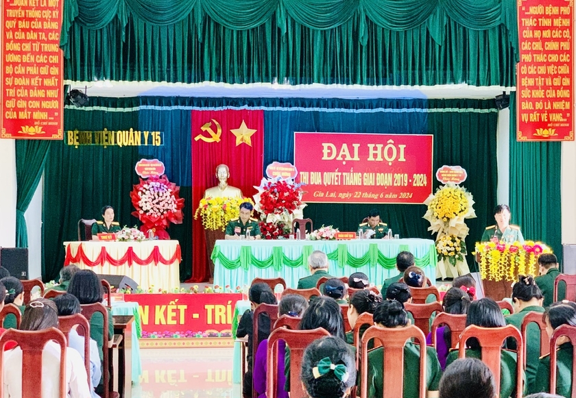 Bệnh viện Quân y 15 đại hội Thi đua Quyết thắng giai đoạn 2019-2024 ...