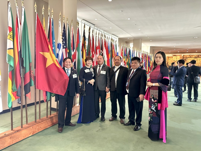 Đoàn công tác Gia Lai thăm trụ sở Liên Hợp Quốc.