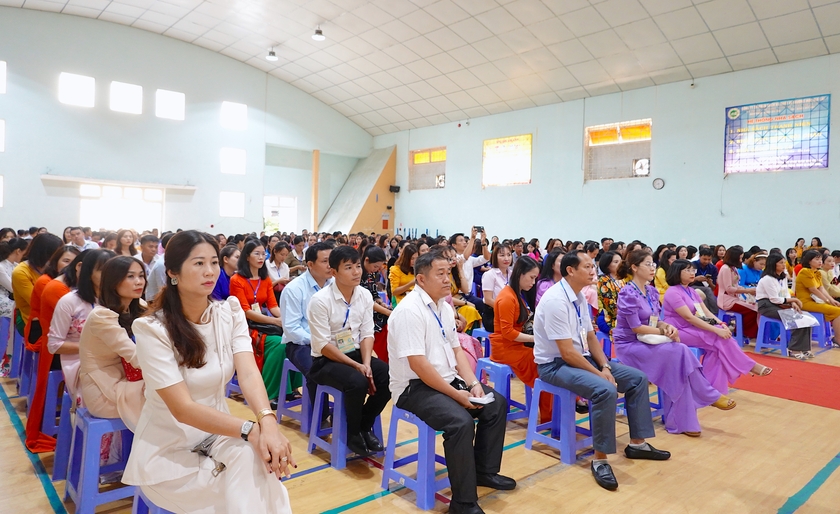 Hội thi giáo viên dạy giỏi cấp THCS tỉnh Gia Lai năm học 2023-2024 thu hút sự tham gia của 220 giáo viên trên toàn tỉnh. Ảnh: Mộc Trà