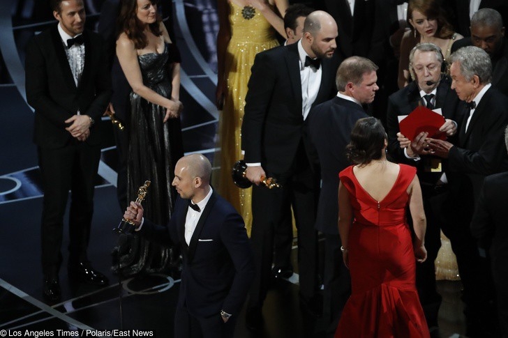 Lễ trao giải Oscar 2017 đã xảy ra một sự cố hi hữu nhất trong lịch sử. Đó là khi 2 diễn viên Faye Dunaway và Warren Beatty lên sân khấu và trao nhầm giải Phim hay nhất cho 